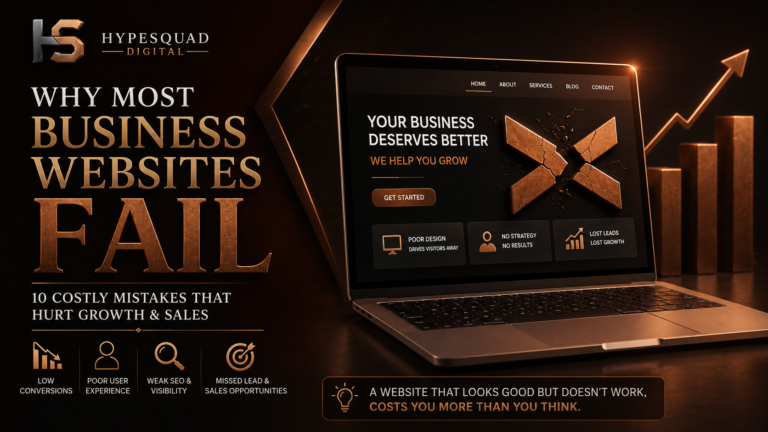 Why Most Business Websites Fail