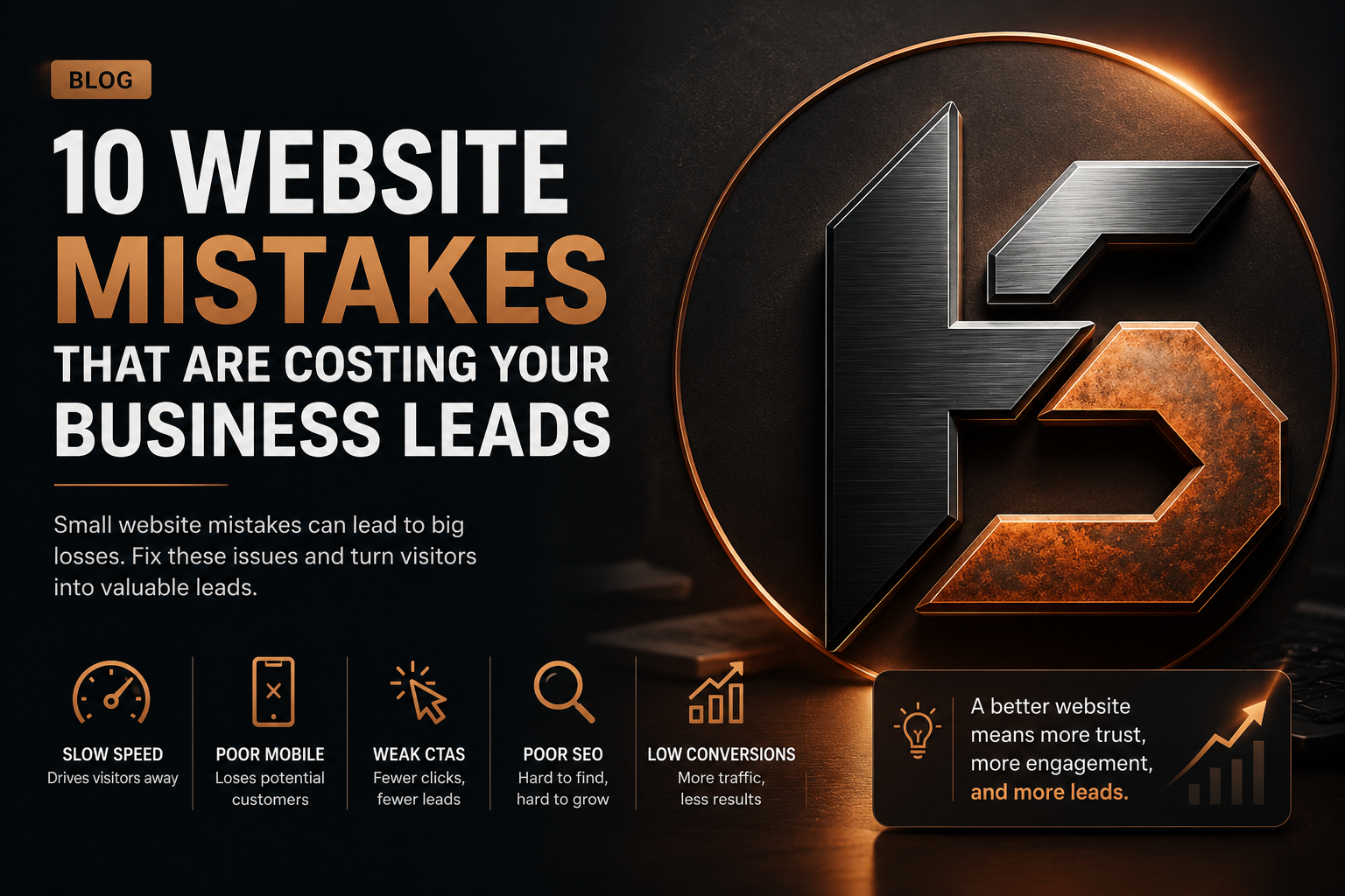 Website Mistakes That Reduce Leads And Conversions